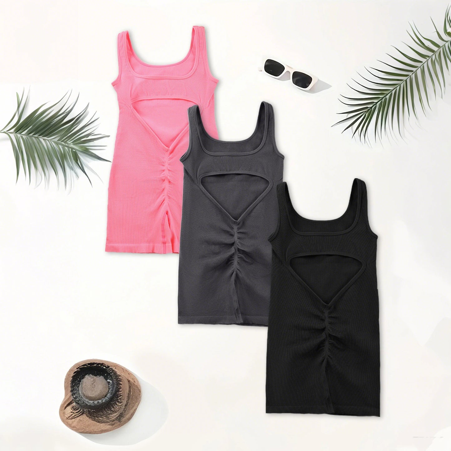Lift & Slay 1pc Backless Body Suit