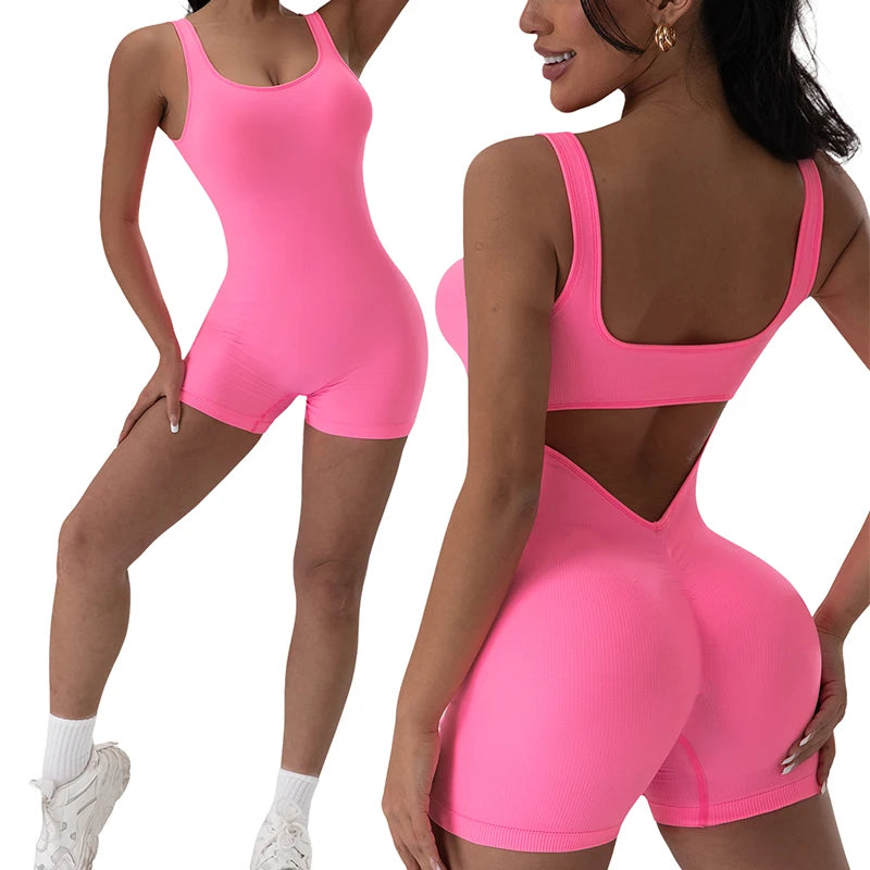 Lift & Slay 1pc Backless Body Suit
