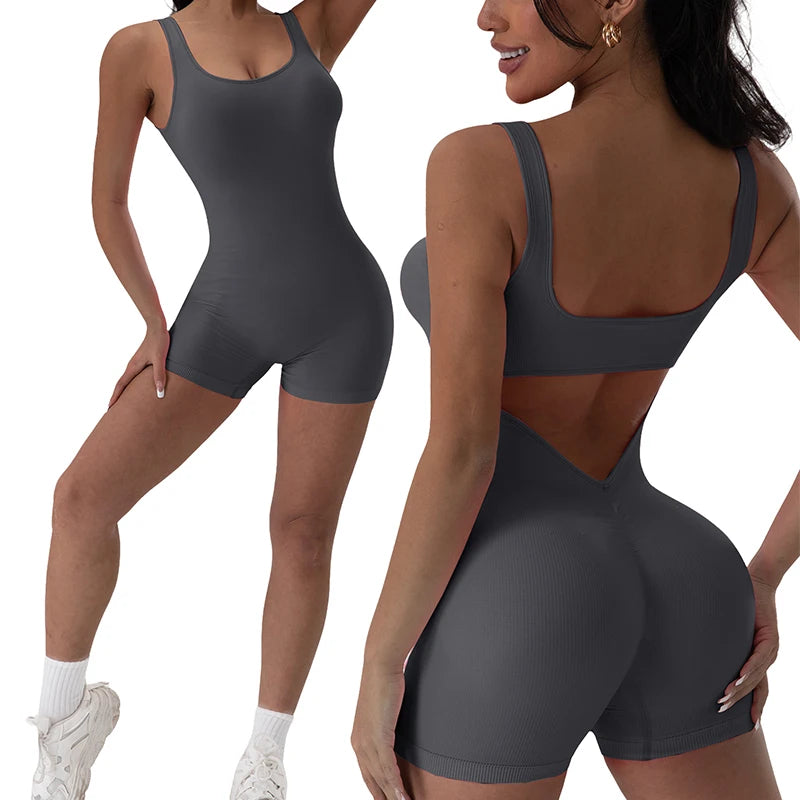 Lift & Slay 1pc Backless Body Suit
